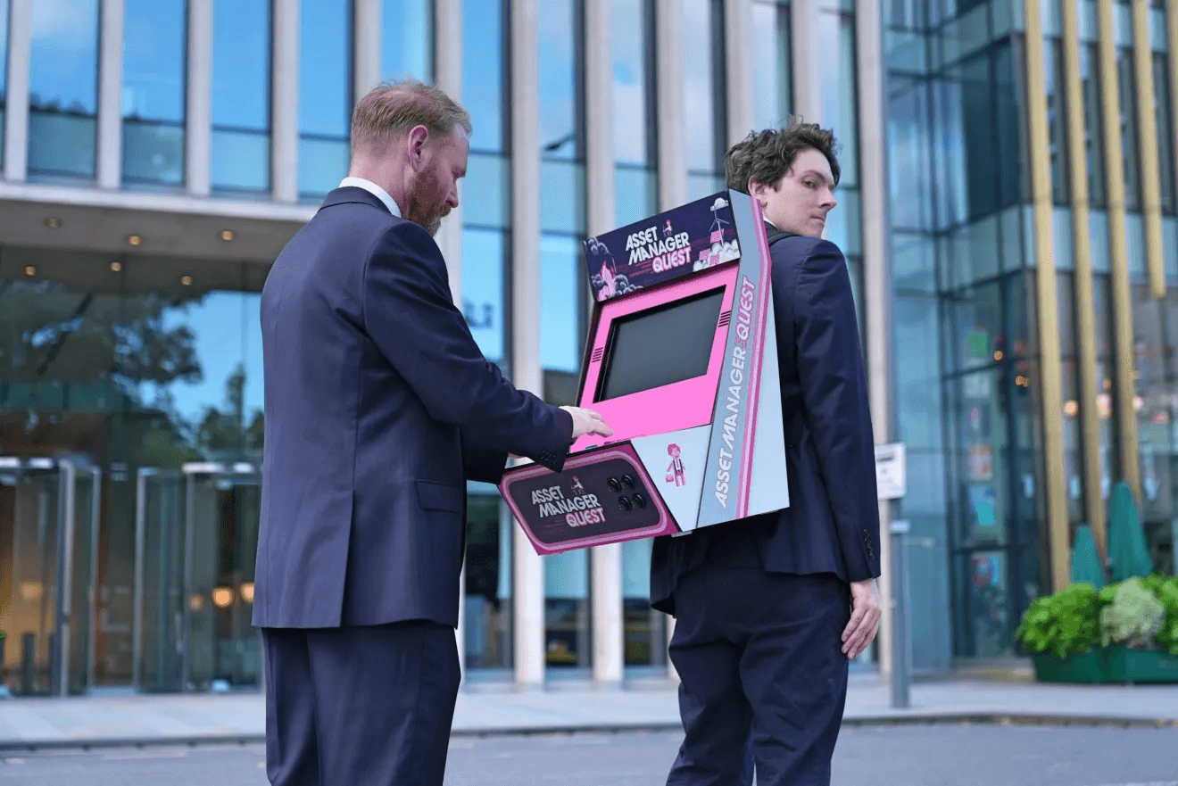 Asset Manager Quest mobile arcade game at abrdn